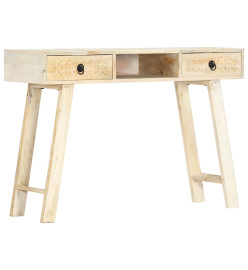 Table console 110 x 35 x 76 cm Bois de manguier massif