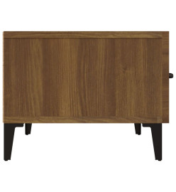 Meuble TV Chêne marron 150x34,5x30 cm Bois d'ingénierie