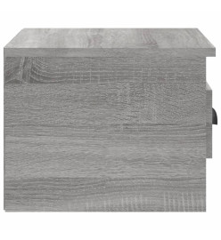 Table de chevet murale sonoma gris 41,5x36x28 cm