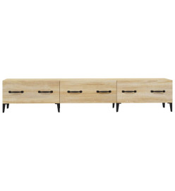 Meuble TV Chêne sonoma 150x34,5x30 cm Bois d'ingénierie