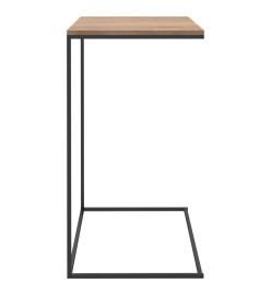 Table d'appoint Noir 55x35x66 cm Bois d'ingénierie