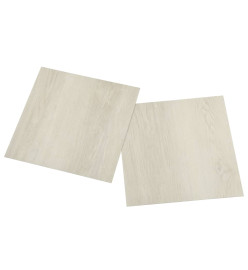 Planches de plancher autoadhésives 20 pcs PVC 1,86 m² Beige