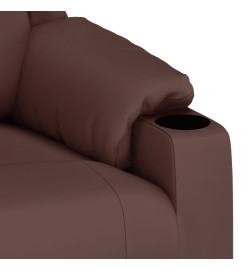 Fauteuil de massage Marron Similicuir