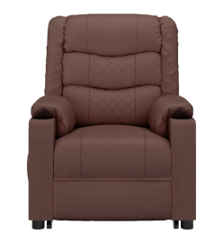 Fauteuil de massage Marron Similicuir