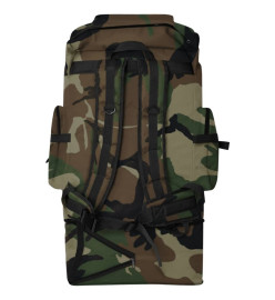 Sac à dos en style d'armée XXL 100 L Camouflage