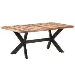 Table de salle à manger 180x90x75 cm Bois avec finition miel