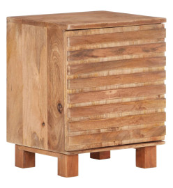 Table de chevet 40x35x51 cm Bois de manguier solide