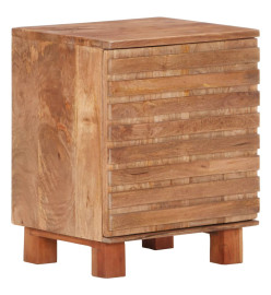 Table de chevet 40x35x51 cm Bois de manguier solide