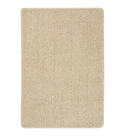 Tapis shaggy antidérapant Crème 160x230 cm