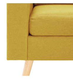 Fauteuil Jaune Tissu