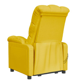 Fauteuil de massage Jaune Tissu