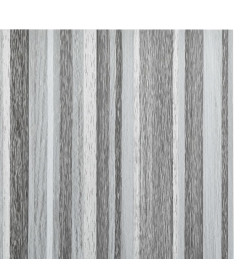 Planches de plancher autoadhésives 55 pcs PVC 5,11m² Gris clair