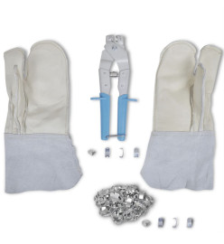 Ensemble d'accessoires fil de fer NATO(Gants, queues d'arondes, pince)