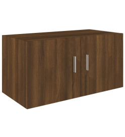 Armoire murale Chêne marron 80x39x40 cm Bois d'ingénierie