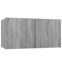 Ensemble de meubles TV 8 pcs Sonoma gris Bois d'ingénierie