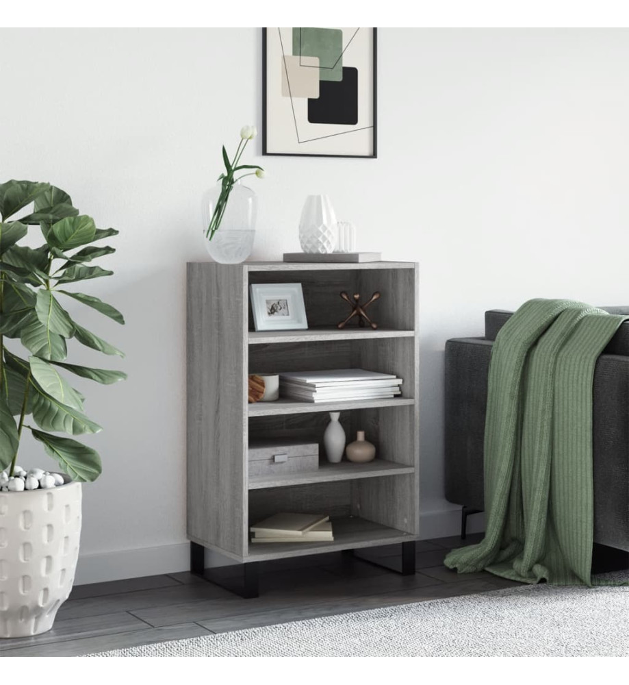 Buffet haut sonoma gris 57x35x90 cm bois d'ingénierie Buffet haut sonoma gris 57x35x90 cm bois d'ingénierie