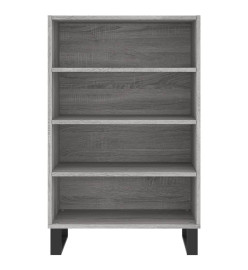 Buffet haut sonoma gris 57x35x90 cm bois d'ingénierie