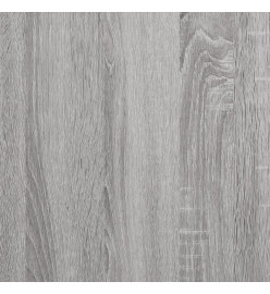 Buffet haut sonoma gris 57x35x90 cm bois d'ingénierie