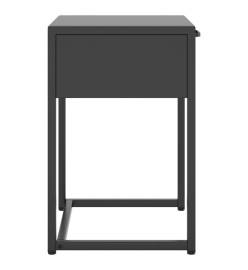 Table de chevet Anthracite 38x35x54 cm Acier