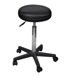 Tabouret de bureau Noir