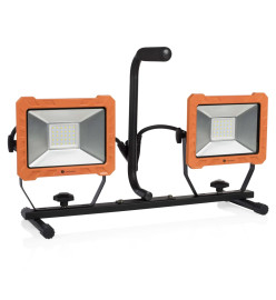 Smartwares Lampes de travail à LED sur trépied 78x22x100-170 cm