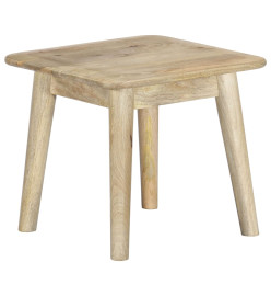 Table basse 45x45x40 cm Bois de manguier massif