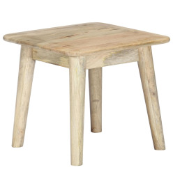 Table basse 45x45x40 cm Bois de manguier massif