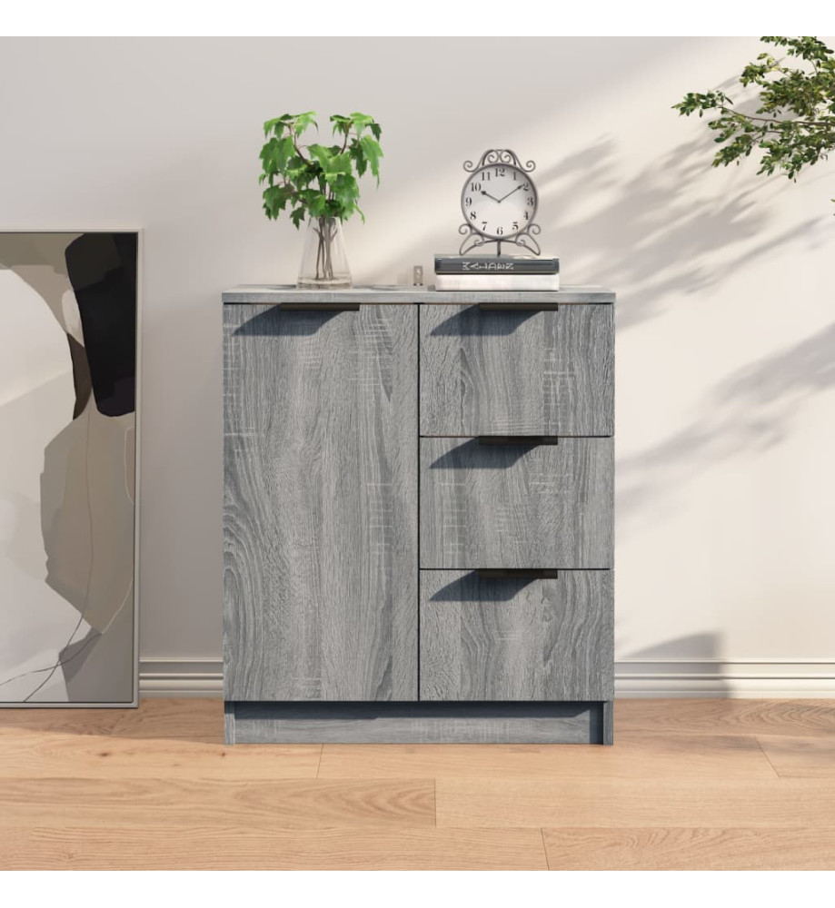 Buffet Sonoma gris 60x30x70 cm Bois d'ingénierie Buffet Sonoma gris 60x30x70 cm Bois d'ingénierie