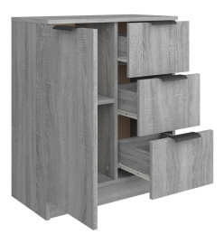 Buffet Sonoma gris 60x30x70 cm Bois d'ingénierie