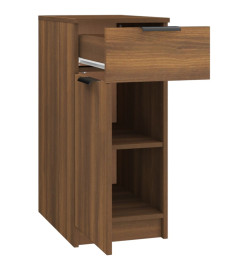 Armoire de bureau Chêne Marron 33,5x50x75 cm Bois d'ingénierie
