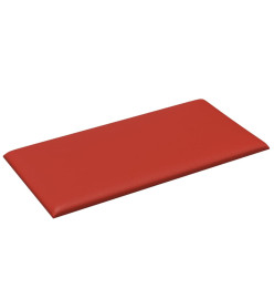 Panneaux muraux 12 pcs Rouge 60x30 cm Similicuir 2,16 m²