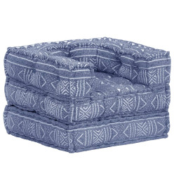 Pouf modulaire Indigo Tissu