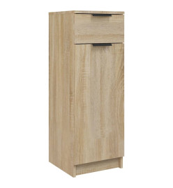 Armoire de salle de bain Chêne sonoma 32x34x90 cm