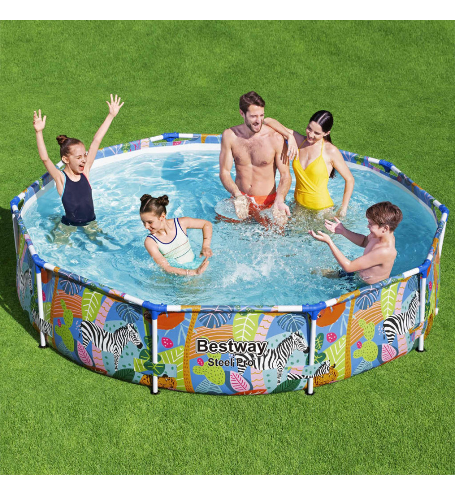 Bestway Ensemble de piscine Steel Pro Cadre 305x66 cm