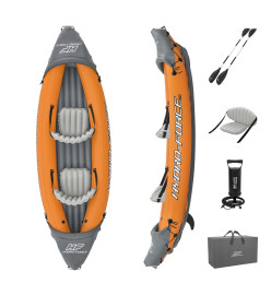 Bestway Ensemble de kayak gonflable Hydro-Force Rapid 2 personnes