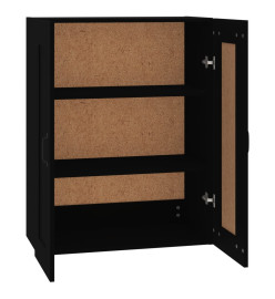 Armoire murale suspendue Noir 69,5x32,5x90 cm