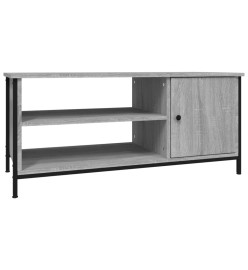 Meuble TV sonoma gris 100x40x45 cm bois d'ingénierie