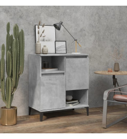 Buffet Gris béton 60x35x70 cm Bois d'ingénierie