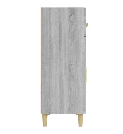 Buffet Sonoma gris 69,5x34x89 cm Bois d'ingénierie