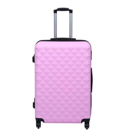 Ensemble de valises rigides 3 pcs Rose ABS