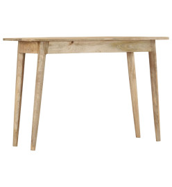 Table console 115x40x75 cm Bois de manguier massif brut