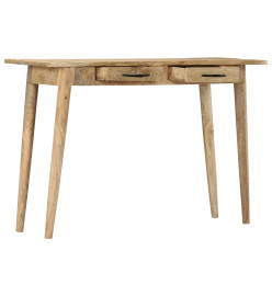 Table console 115x40x75 cm Bois de manguier massif brut