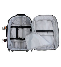 Sac à roulettes JFK20 40 l noir Travelsafe TS2101