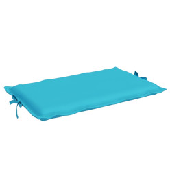 Coussin de chaise longue turquoise tissu oxford