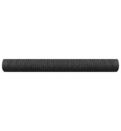 Filet brise-vue Anthracite 3,6x10 m PEHD 195 g/m²