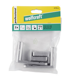 wolfcraft Ensemble de 2 serre-joints rapides