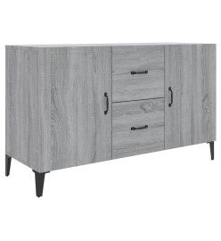 Buffet sonoma gris 100x36x60 cm bois d'ingénierie