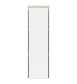 Armoires murales 2 pcs Blanc 30x30x100 cm Bois de pin massif