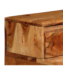 Bureau avec tiroirs Bois massif 88 x 50 x 90 cm