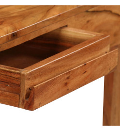 Bureau avec tiroirs Bois massif 88 x 50 x 90 cm